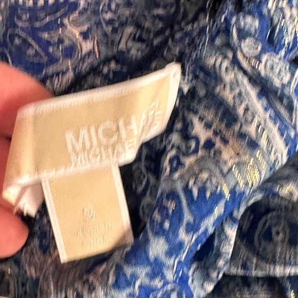 Michael Michael Kors sheer, cold shoulder blouse - Picture 5 of 7